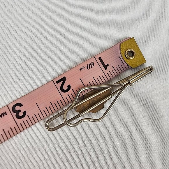 Vintage Gold Tone Initial G Tie Money Clip - Picture 5 of 5